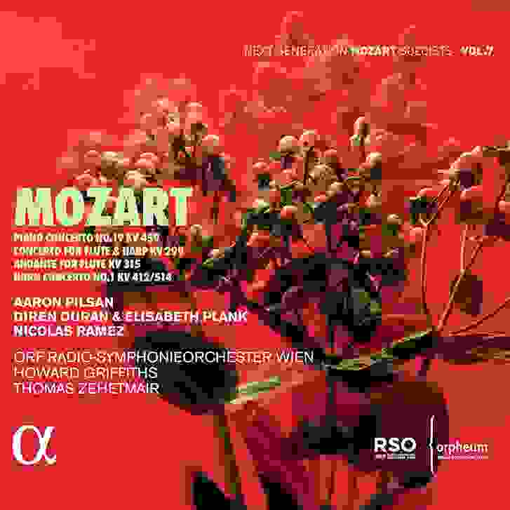 Next Generation Mozart Soloists Vol. 7 - Piano Concerto No. 19 KV 459; Concerto for Flute & Harp KV 299; Andante for Flute KV 315; Horn Concerto No. 1. KV 412/514